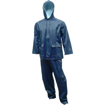Tingley® S62211 Tuff-Enuff Plus™ 2 Pc costume, bleu, XL
