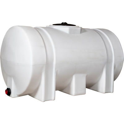 RomoTech 325 Gallon Plastic Storage Tank 82124259 - Round with Leg ...