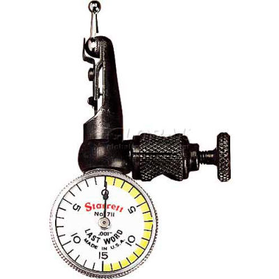 Starrett 52929 711FSZ Test comparateur, 0 - . 030"