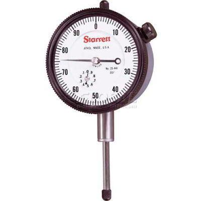 Starrett 53295 25-441J comparateur, plage de 1,000"