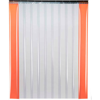 Global Industrial™ Porte à basse température - 10' W x 10' H - 12" lisse en PVC transparent