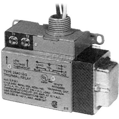 TPI Low Voltage Relay Single Switch Throw With Built-In Transformer 208V 24A05E1