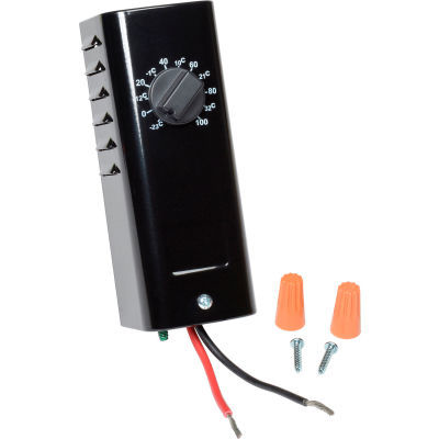 TPI ligne tension Thermostat industrielle série SPST chauffer seulement les fils de KT110