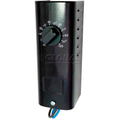 Thermostat à tension de secteur industriel TPI, fils conducteurs, unipolaire à une direction, froid seulement, KTO110