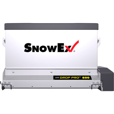 SnowEx Drop Spreader 6,0 pieds cubes, acier inoxydable