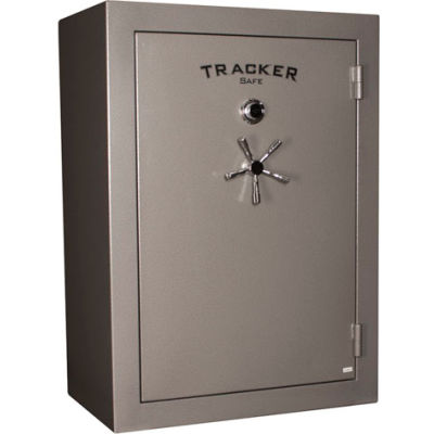 Tracker Safe Gun Safe TS64 Avec verrouillage mécanique - 30 Min. Fire Rating 42x27x59 - 64 Gun Cap. Gris