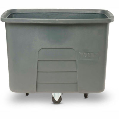 Toter Heavy Duty Manual Cube Truck Mmc16 90761 16 Cubic Feet Cap 500 Lb Cap B2006462 Globalindustrial Ca