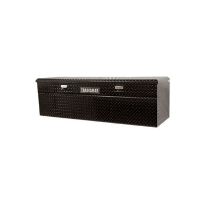 60" Aluminum Full Size Slimline Flush Mount Truck Box - Black 79460SL