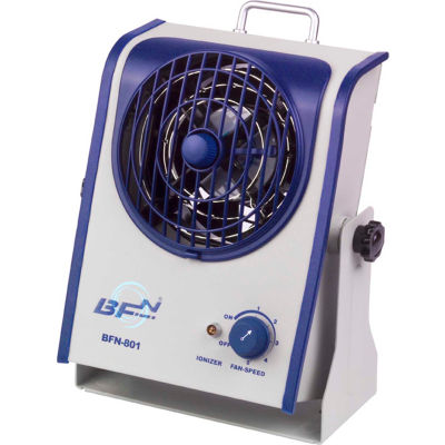 Technologies de transformation Bench Top AC ioniseur ventilateur BFN801, 50-100 pi3/min