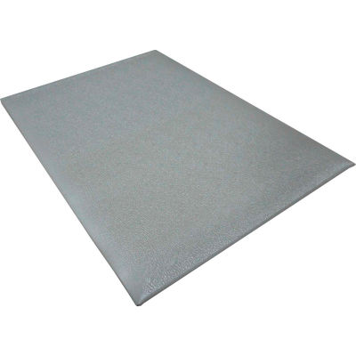 Transforming Technologies ESD Anti-Fatigue Floor Mat 3/8" Thick 2' x 3' Gray