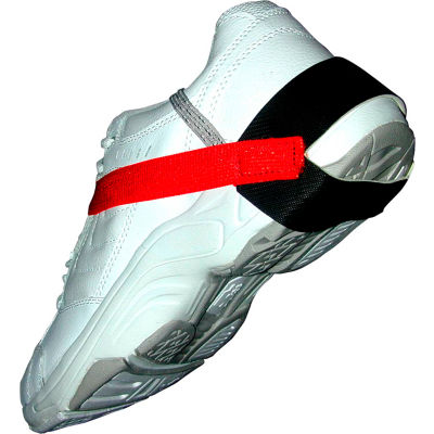 Transforming Tech Heel Grounder, 1.25" Cup, Self-Adhesive Straps1 Meg, Red