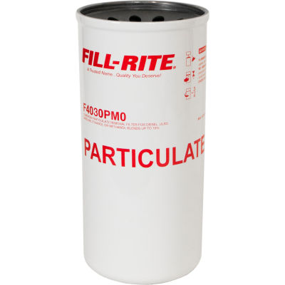 Fill-Rite F4030PM0, 40 GPM particules Spin sur filtre - 30 micron, en ligne