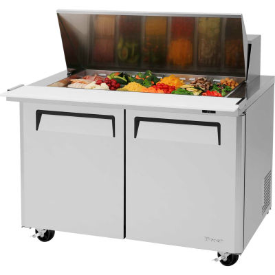 Turbo Air MST-48-18 M3 Series - Mega Top Sandwich/Salad Table 48-2/9"W - 2 Door