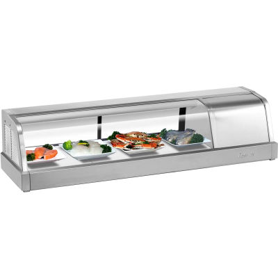 4' Refrigerated Sushi Display Case