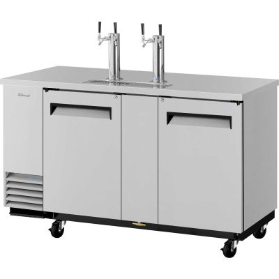 3 Keg Capacity Beer Dispenser - Stainless Steel