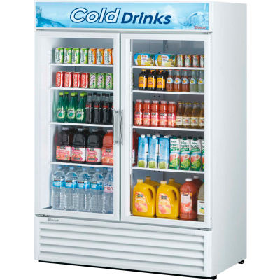 Swing Glass Door Merchandiser 56"W - 2 Door