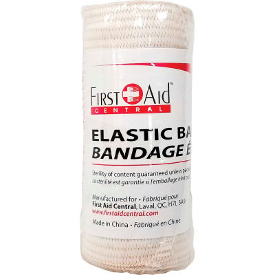 Enveloppement de bandage élastique central™ de premiers soins, 4 « x 5yd