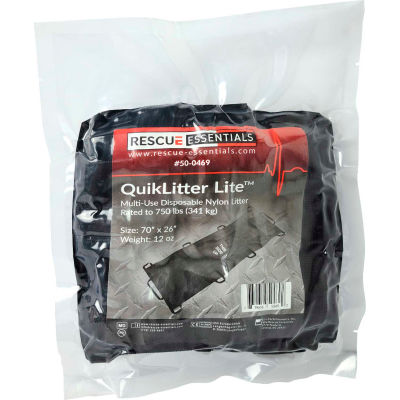 First Aid Central™ Rescue Essentials QuikLitter Lite Brancard