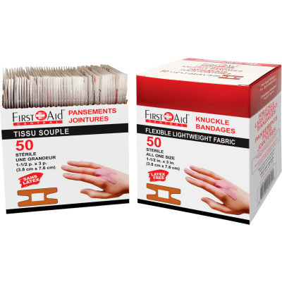 Premiers soins Bandages adhésifs en™ tissu adhésif, 50 / Boîte