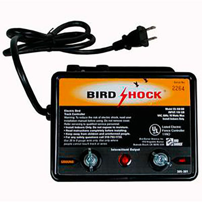 Bird Barrier® Bird-Shock® Petit chargeur, 120V, Noir