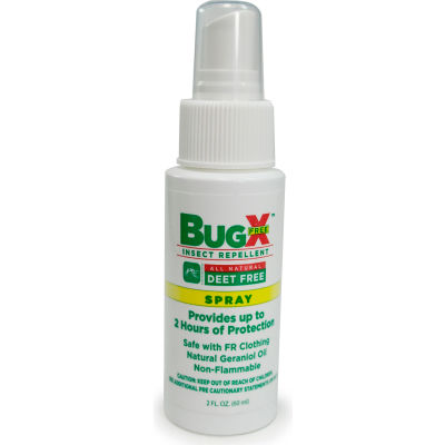 CoreTex® Bug X GRATUIT 12850 Insect Repellent, DEET Free, 2oz Pump Spray Bottle, 1-Bottle - Qté par paquet : 12
