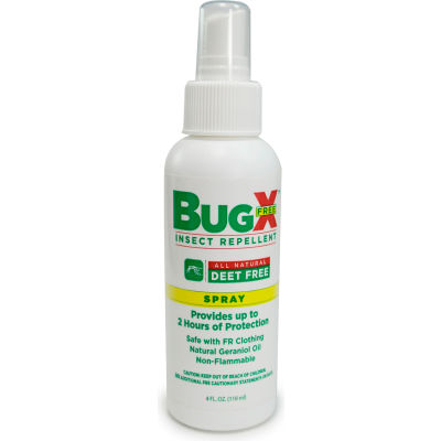CoreTex® Bug X GRATUIT 12851 Insect Repellent, DEET Free, 4oz Pump Spray Bottle, 1-Bottle - Qté par paquet : 12