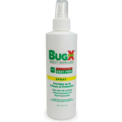 CoreTex® Bug X GRATUIT 12856 Insect Repellent, DEET Free, 8oz Pump Spray Bottle, 1-Bottle - Qté par paquet : 12