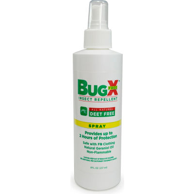 CoreTex® Bug X GRATUIT 12856 Insect Repellent, DEET Free, 8oz Pump Spray Bottle, 1-Bottle - Qté par paquet : 12