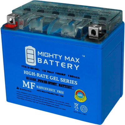 Batterie Mighty Max YTX12 12V 10AH / 180CCA GEL Batterie