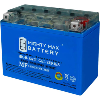 Batterie Mighty Max YTX24HL 12V 21AH / 350CCA GEL Batterie