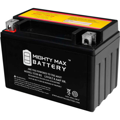 Batterie Mighty Max YTX9 12V 8AH / 135CCA Batterie