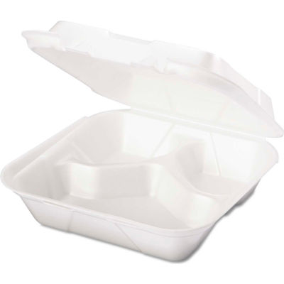 Disposable Food Service | Carry-Out & Take Out | Hinged Lid Foam Food ...