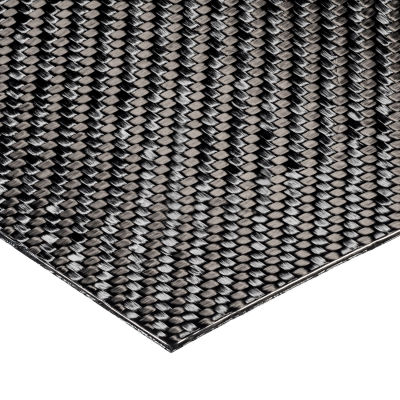 Feuille de fibre de carbone - Twill Tisser - 1/32" Épais x 12" Wide x 24" Long