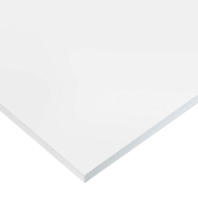 Feuille de caoutchouc de silicone FDA, 12 « L x 12 » L x 1/8 » d’épaisseur, 60A, semi-clair