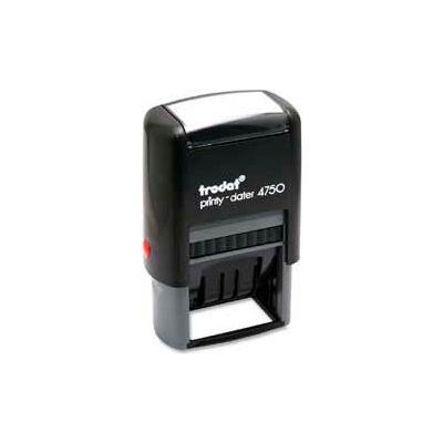 U.S. Stamp & Sign Trodat® Self-inking Message/Date Stamp, RECEIVED, 1" x 1-5/8", Blue/Red