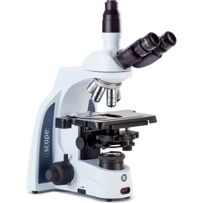 Microscope trinoculaire Euromex IScope avec Phase de plan IOS PLPHi 10/20/S40/S100x