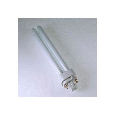 Lampe fluocompacte Ushio 3000238 Cf26de/865, double tube, T4d, 26 watts, 10000 heures, qté par paquet : 50