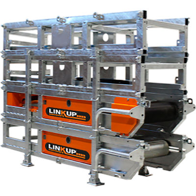 LINKUP Portable Modular Dirt & Aggregate Conveyor, Série 400, 24'L x 16"W