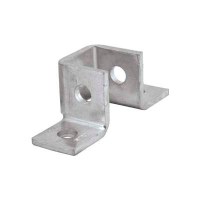 Unistrut 1-5/8" Wing Shape Fitting P2345eg, Right Hand, Electro-Galvanized - Pkg Qty 20