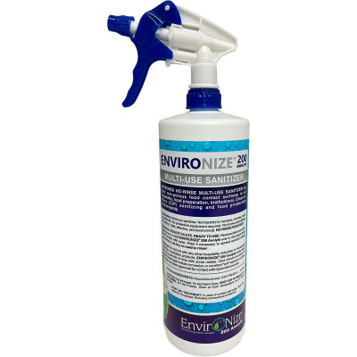 EnviroNize® Anolyte 200 EENS2002-TS RTU Bio Multi-Use Sanitizer, 1000ml - Qté par paquet : 6