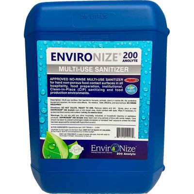 EnviroNize® Anolyte 200 EENS2004 RTU Bio Multi-Use Sanitizer, 20L