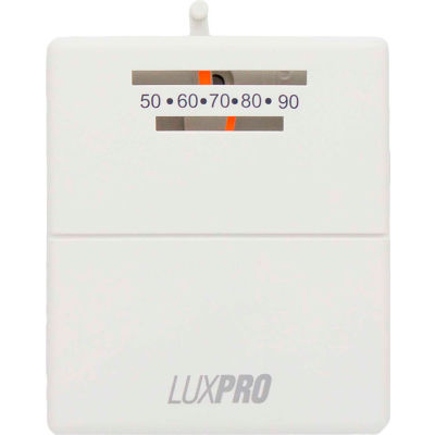 LUX basse tension Thermostat Non Programmable mécanique PSM30SA - Stade 1 24 VAC de chaleur - Qté par paquet : 14