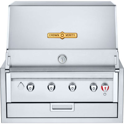 Crown Verity 30" Built-In Grill Package- Natural Gas