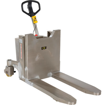 Tilt Master Stainless Steel 12V DC Skid & Container Tilter, 2200 Lb. Capacity