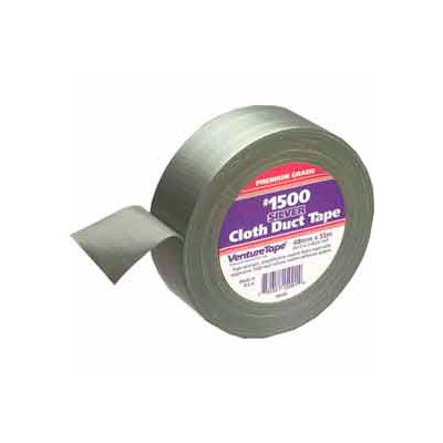 3M™ Venture Tape #1500 Cloth Duct Tape, 2 in. x 60 Yards, White, 1 Roll