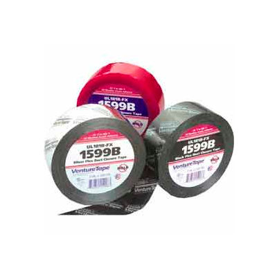3M™ VentureTape FlexDuct Closure Tape, 2 IN x 120 Yards, Black, 1599B-G512