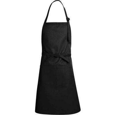 Chef, Designs TT30BK2434, Premium bavoir tablier, noir, 24 "x 34"