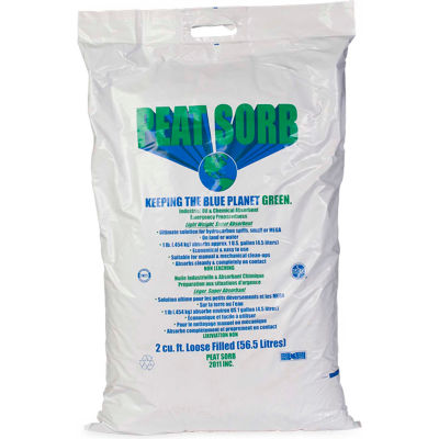 Spill Control Supplies | Absorbents | Peat Sorb Absorbent Loose Filled ...