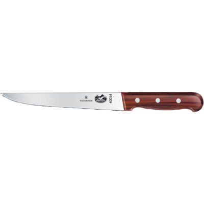 8", Rosewood Handle, Flank and Shoulder Butcher Knife