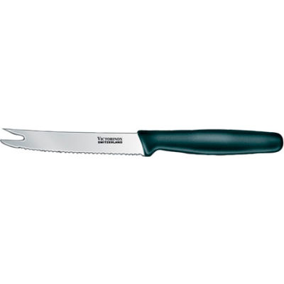 4-1/4", Wavy Edge, Polypropylene Handle, Fork Knife